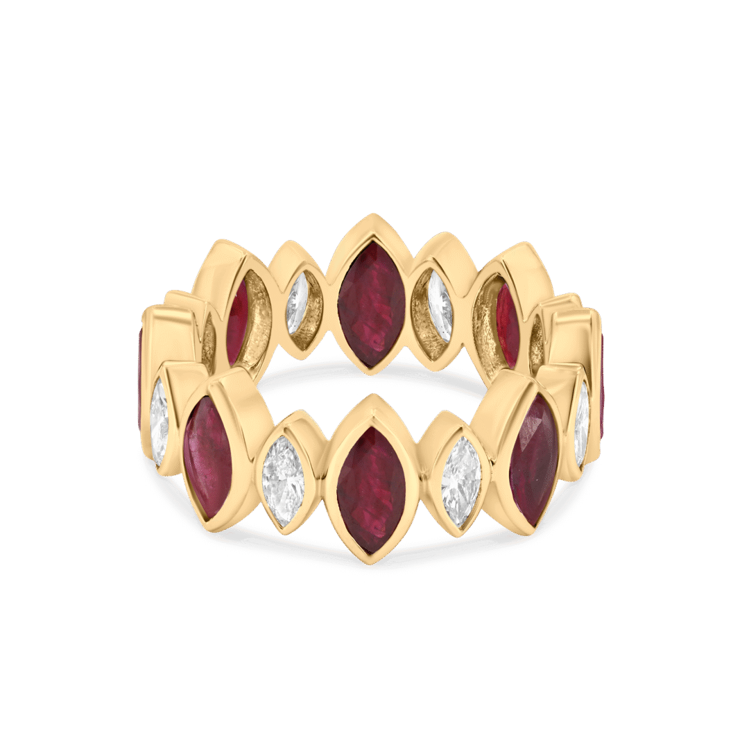 Regal Flame Eternity Band