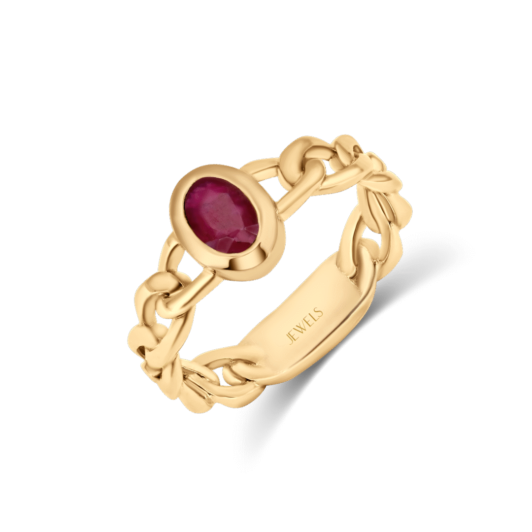 Ruby Rendezvous Ring (Ruby, 18K Gold)