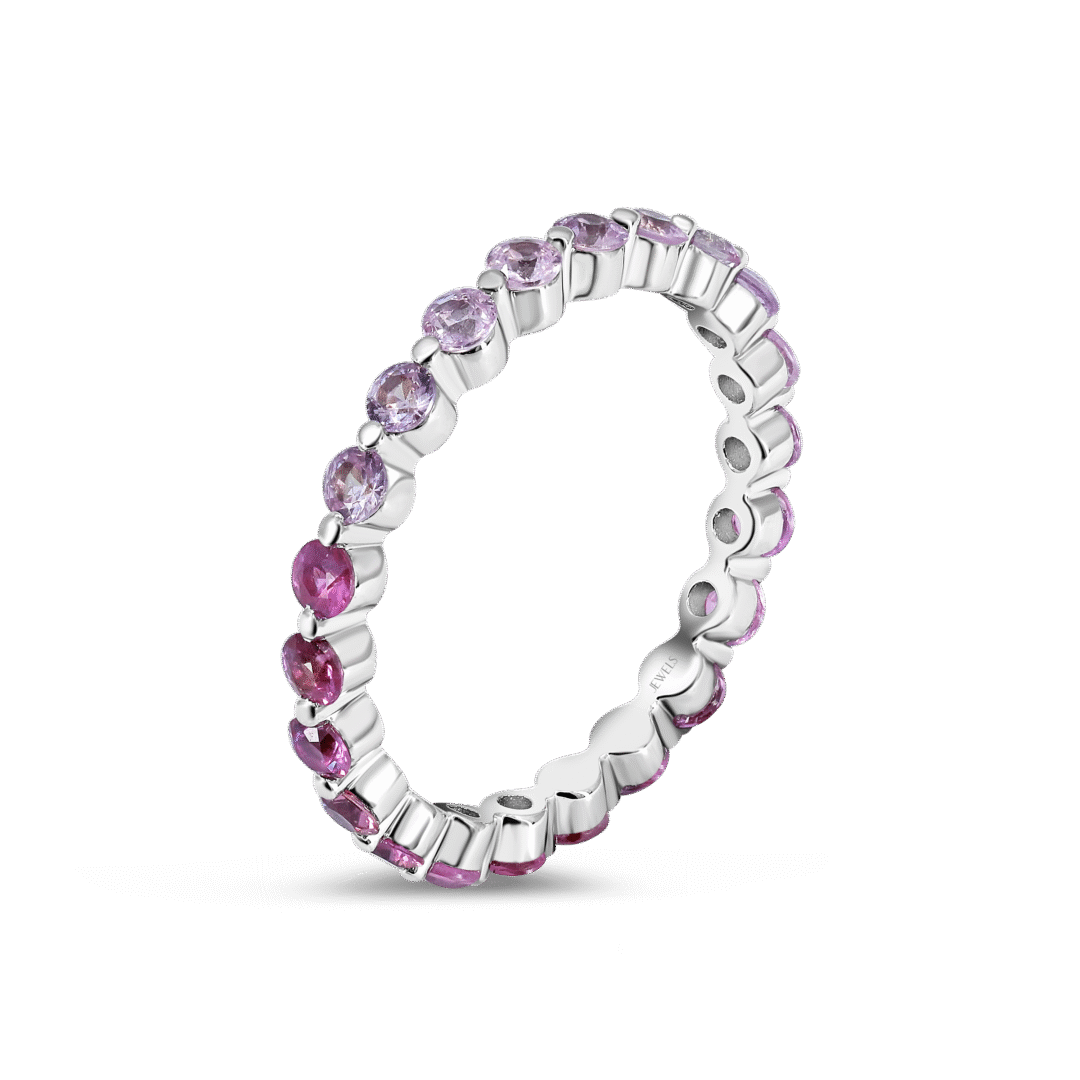 Magenta Melody Ring