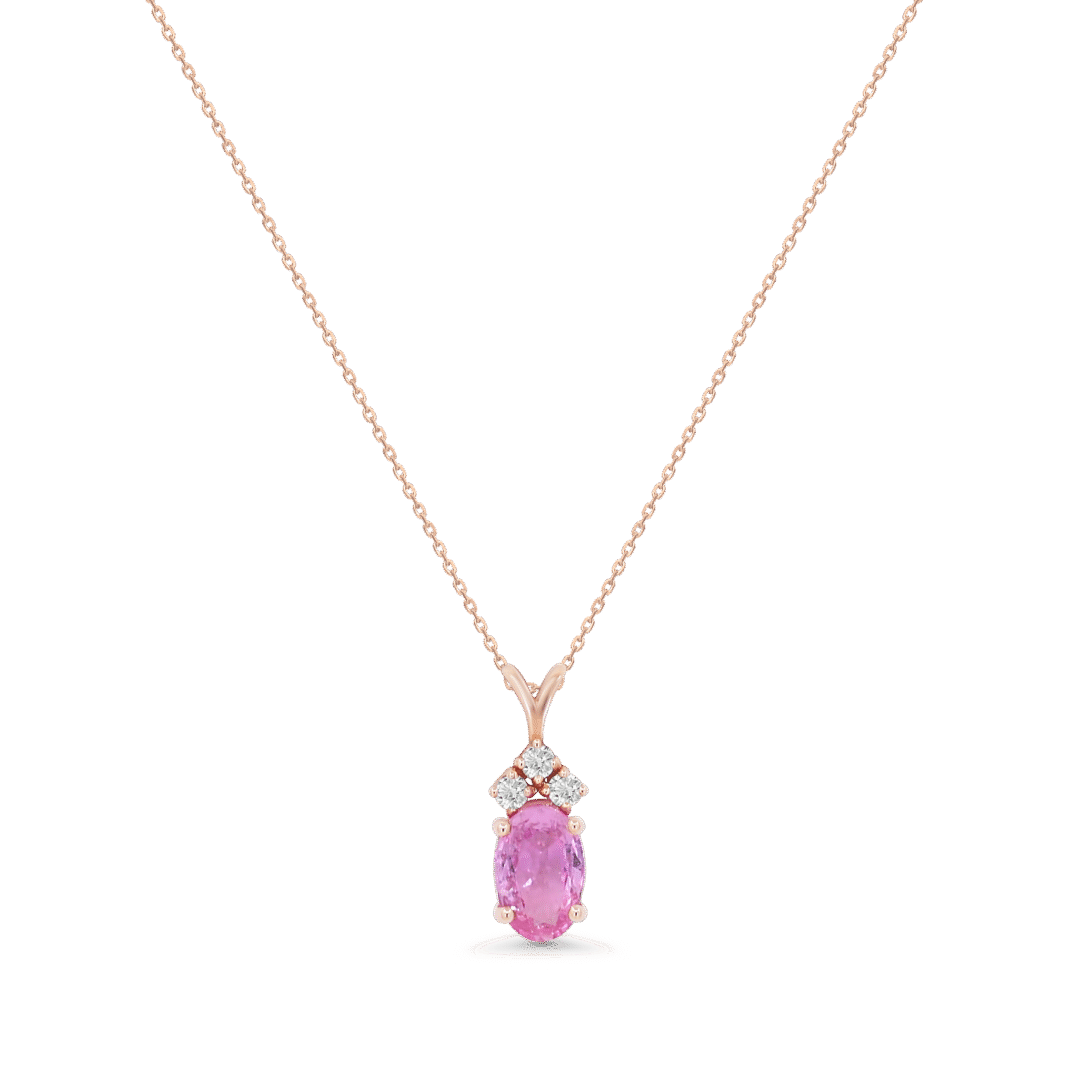 Blush Blossom Pendant