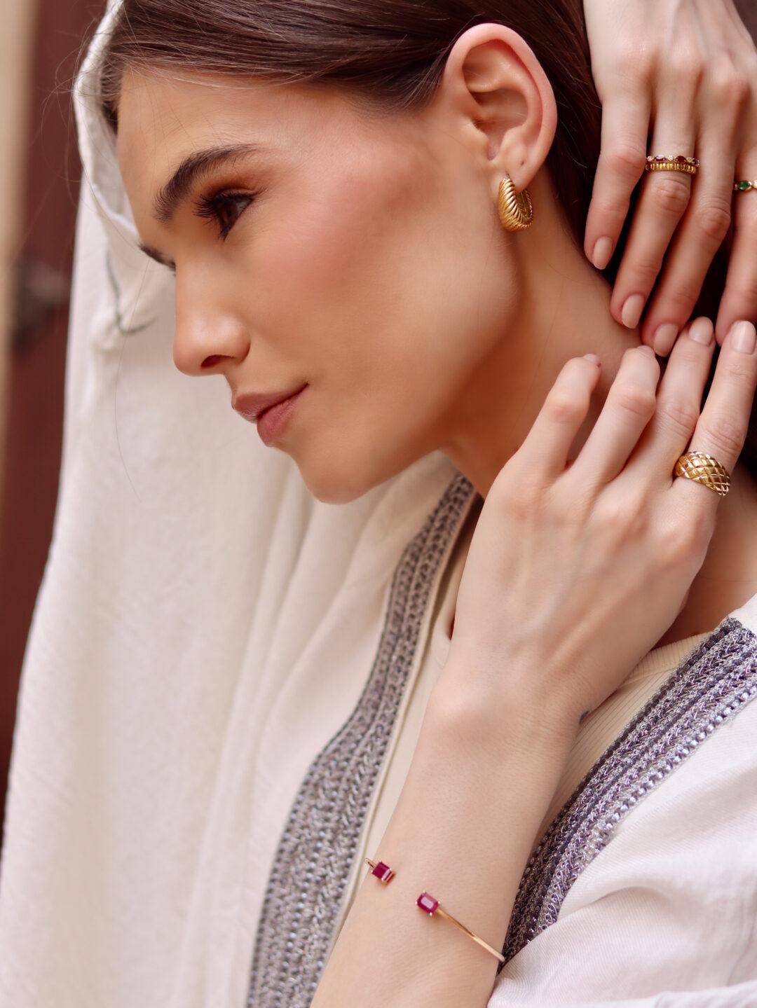 Ruby Dainty Cuff - Image 3