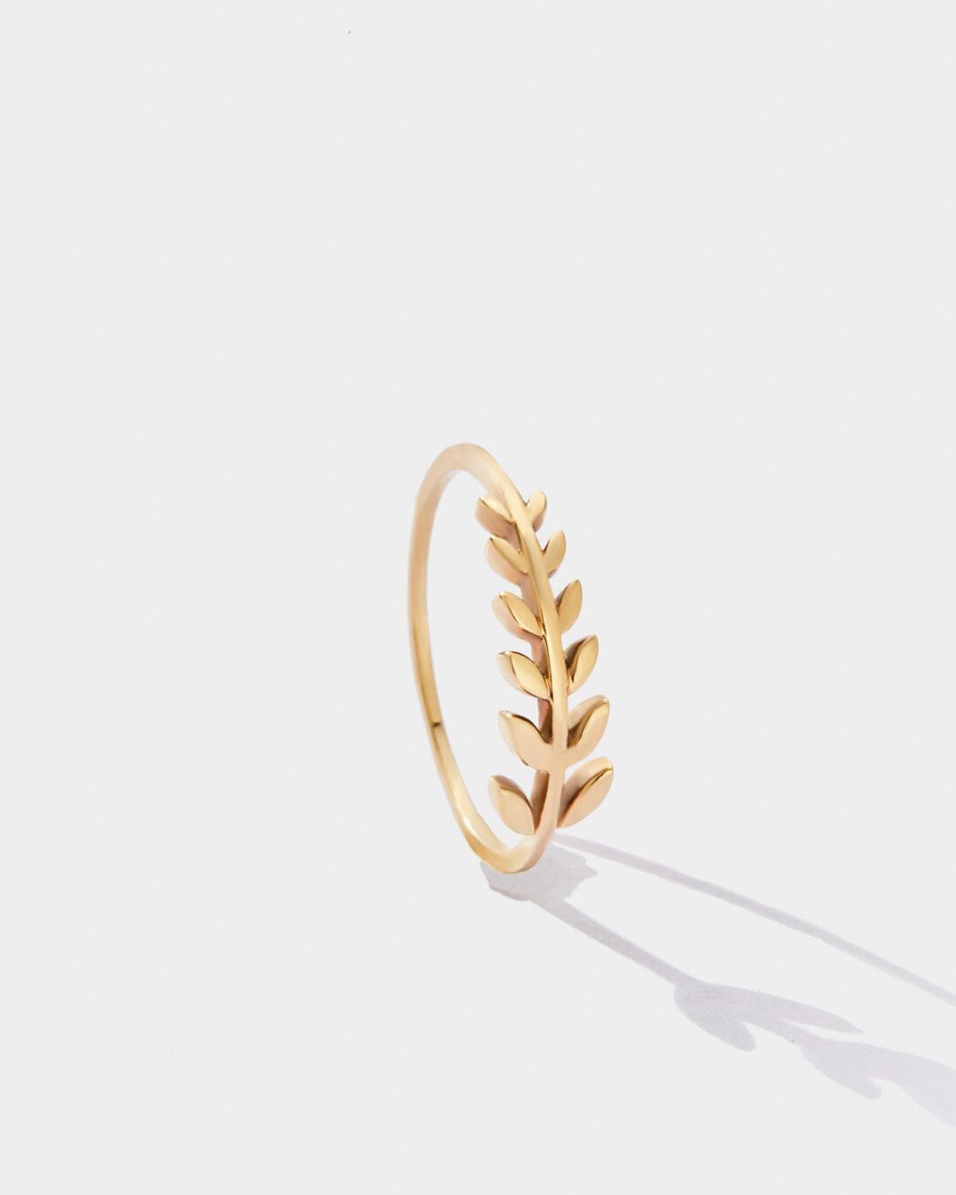 Wheat Spikes Ring