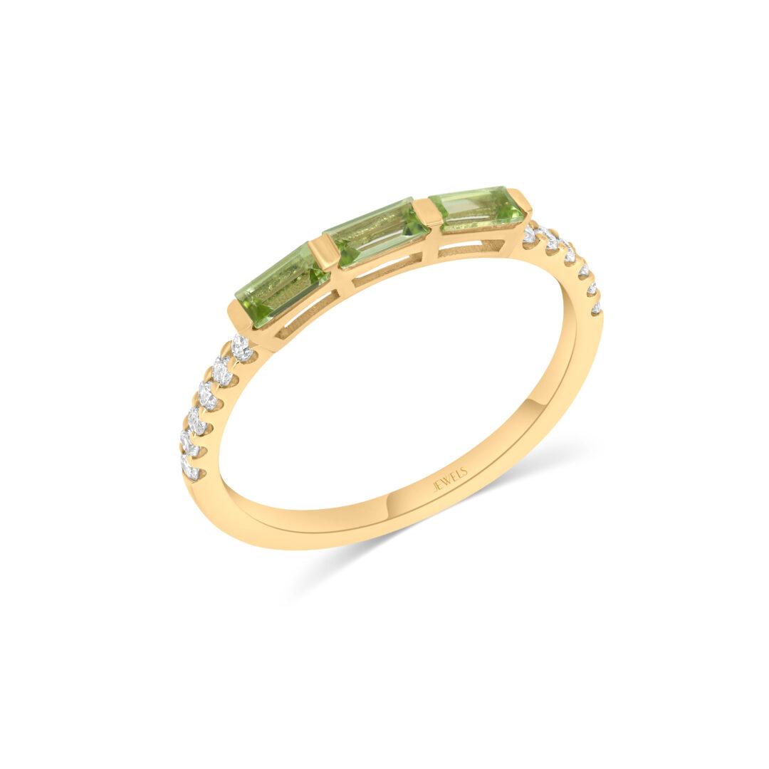 Peridot Aura Band