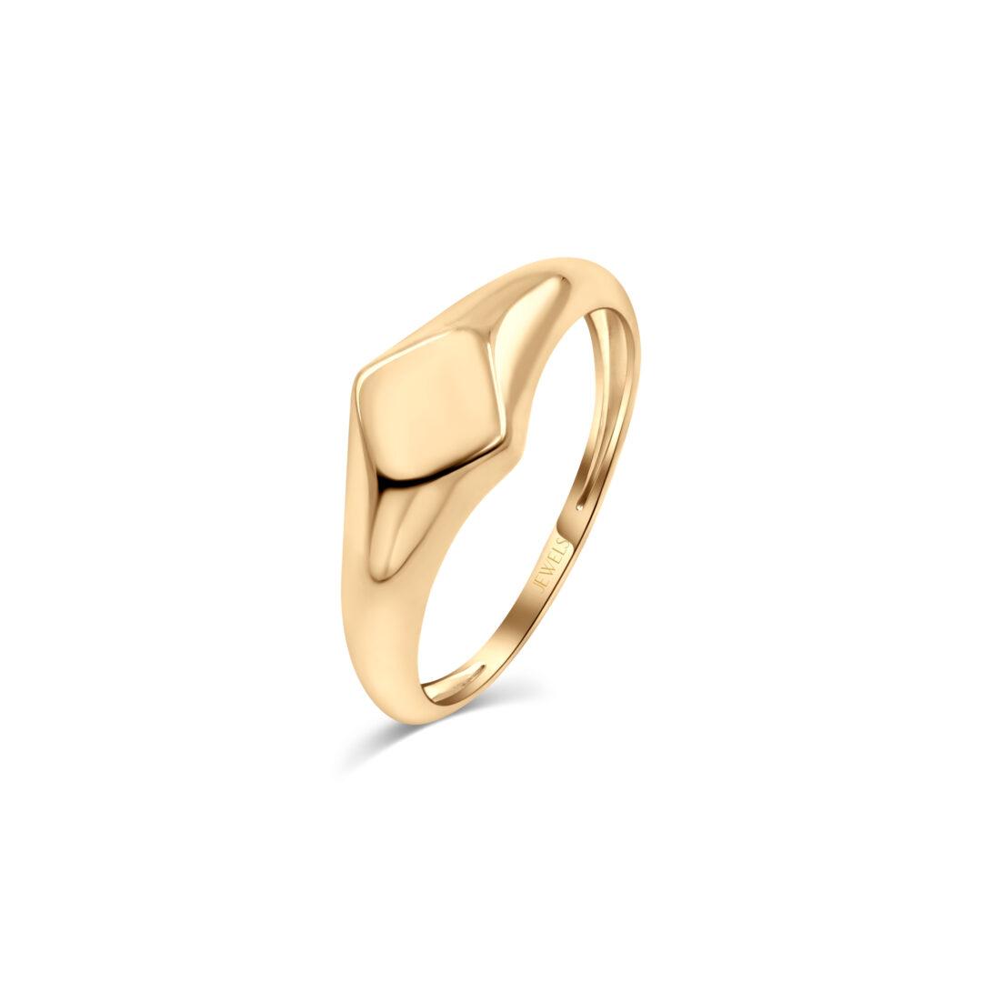 The golden Gem Signet Ring