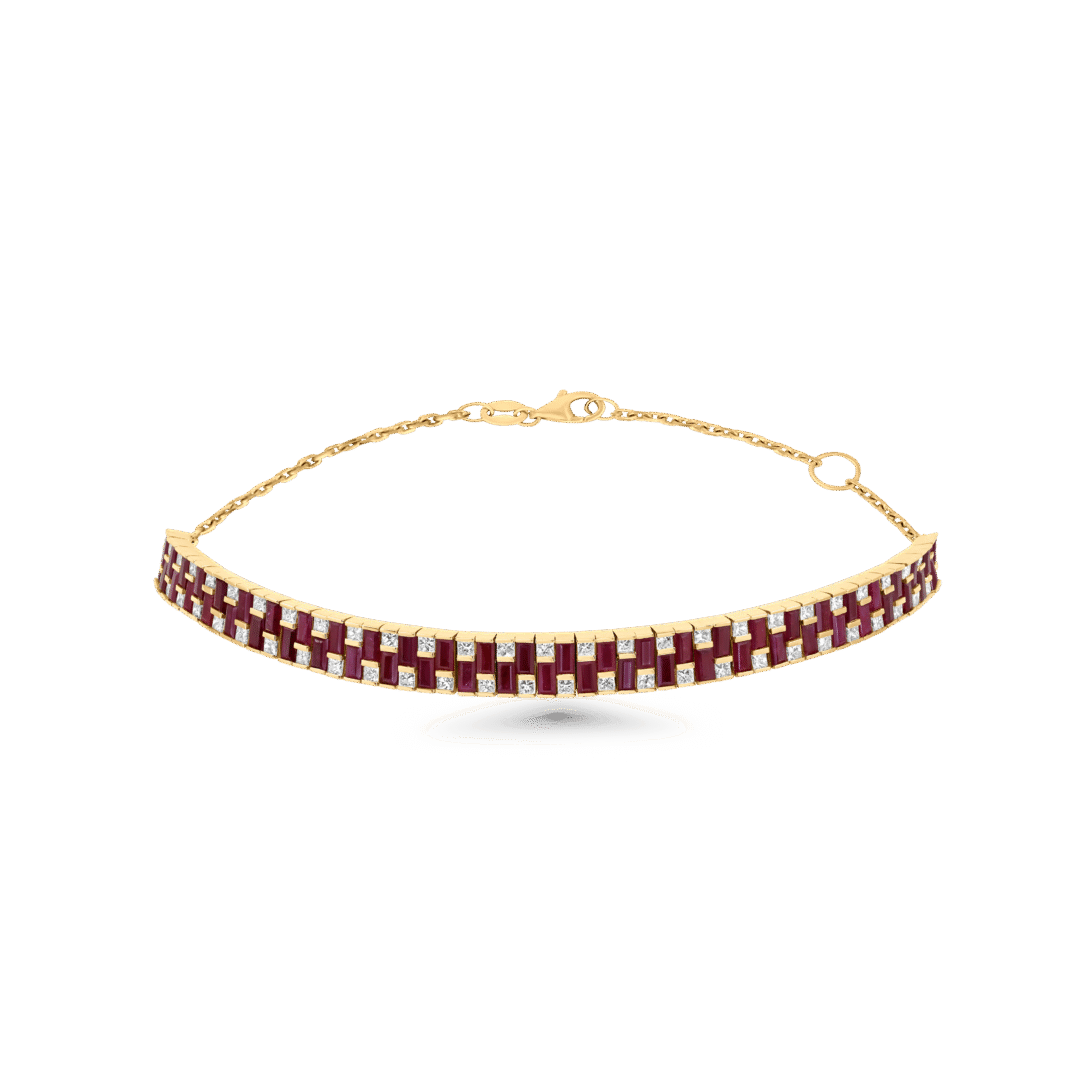 Ruby Rhythm Necklace