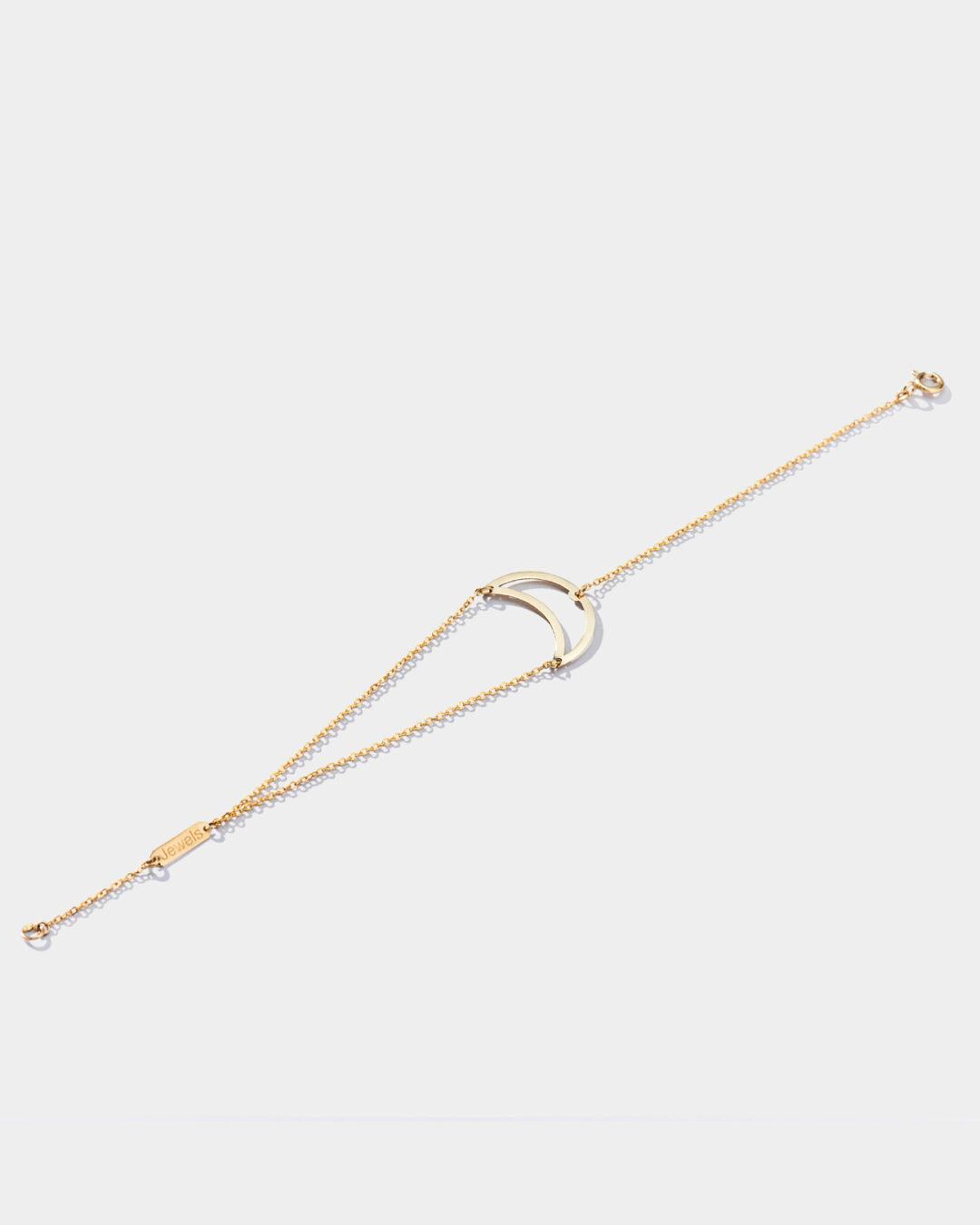 EMPTY CRESCENT BRACELET - Image 4