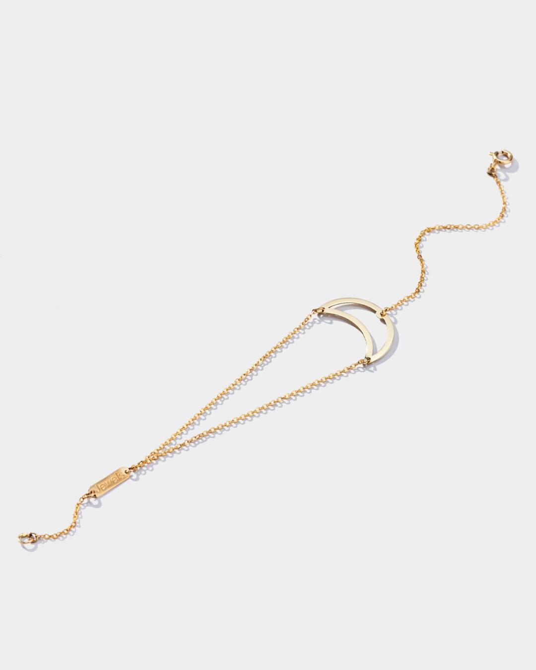 EMPTY CRESCENT BRACELET - Image 3