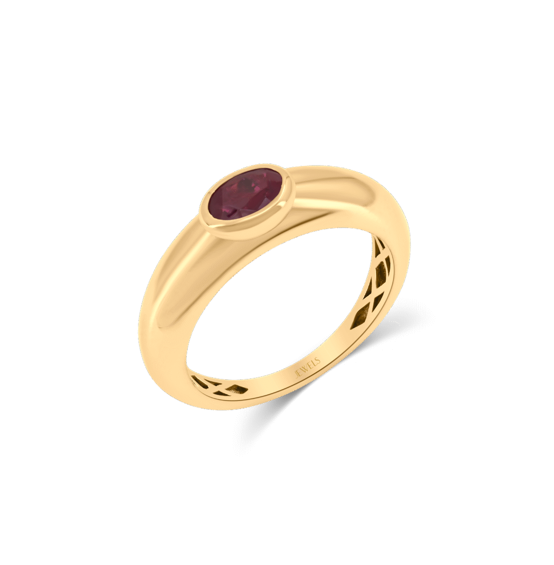 Ruby Flame Ring
