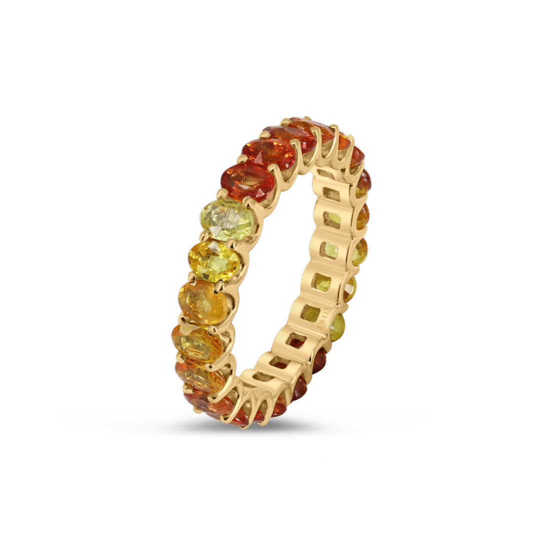 Golden Sunset Ring