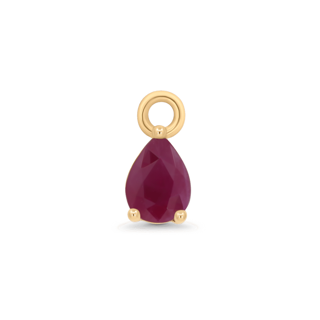 Crimson Drop Charm