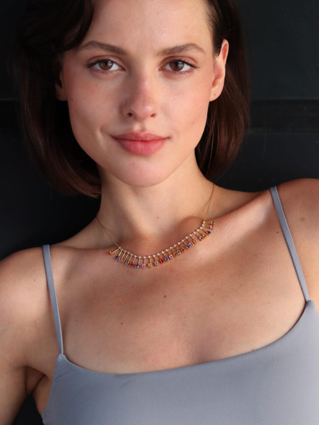 Celestial Spectrum Necklace - Image 4
