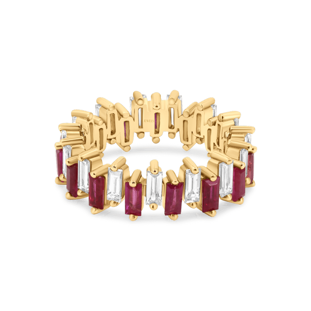 Royal Ruby Crown Ring