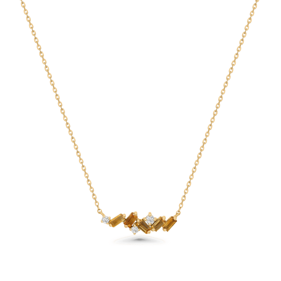 Golden Spark Necklace