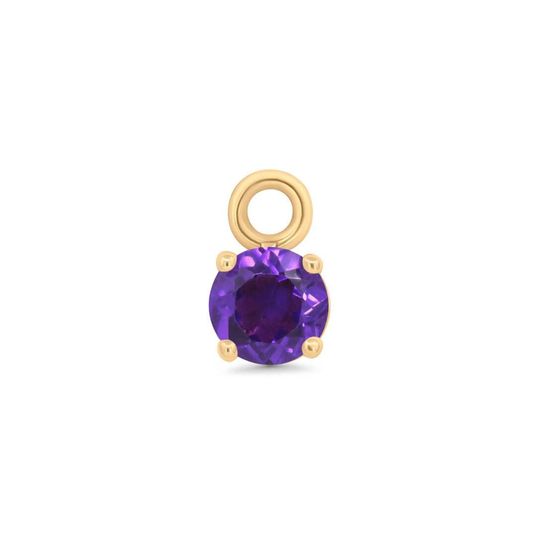 Glow Amethyst Charm