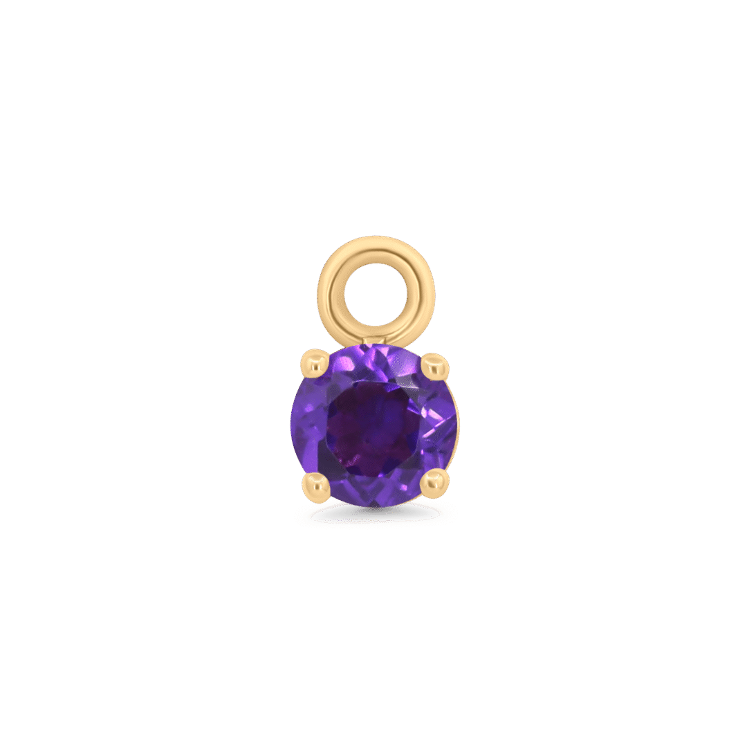 Glow Amethyst Charm