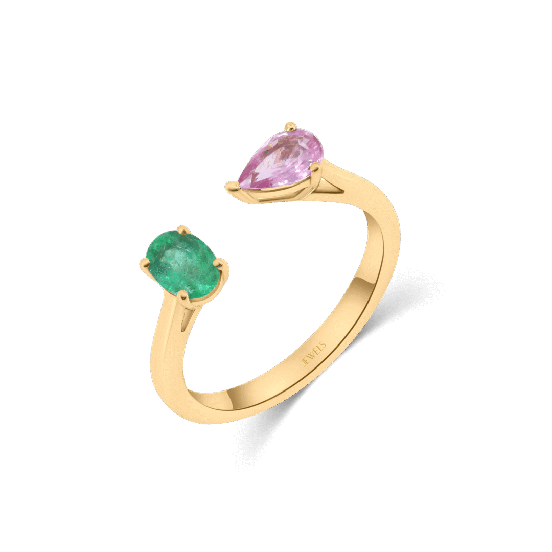 Gemstone Harmony Ring