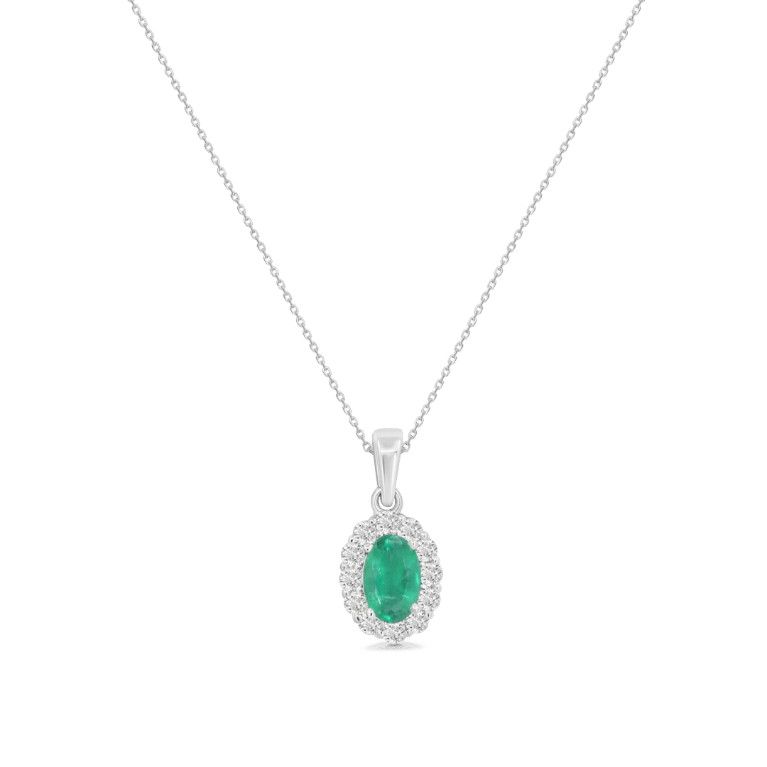 Verdant Halo Pendant