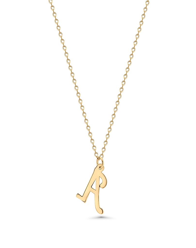 A Initial Necklace