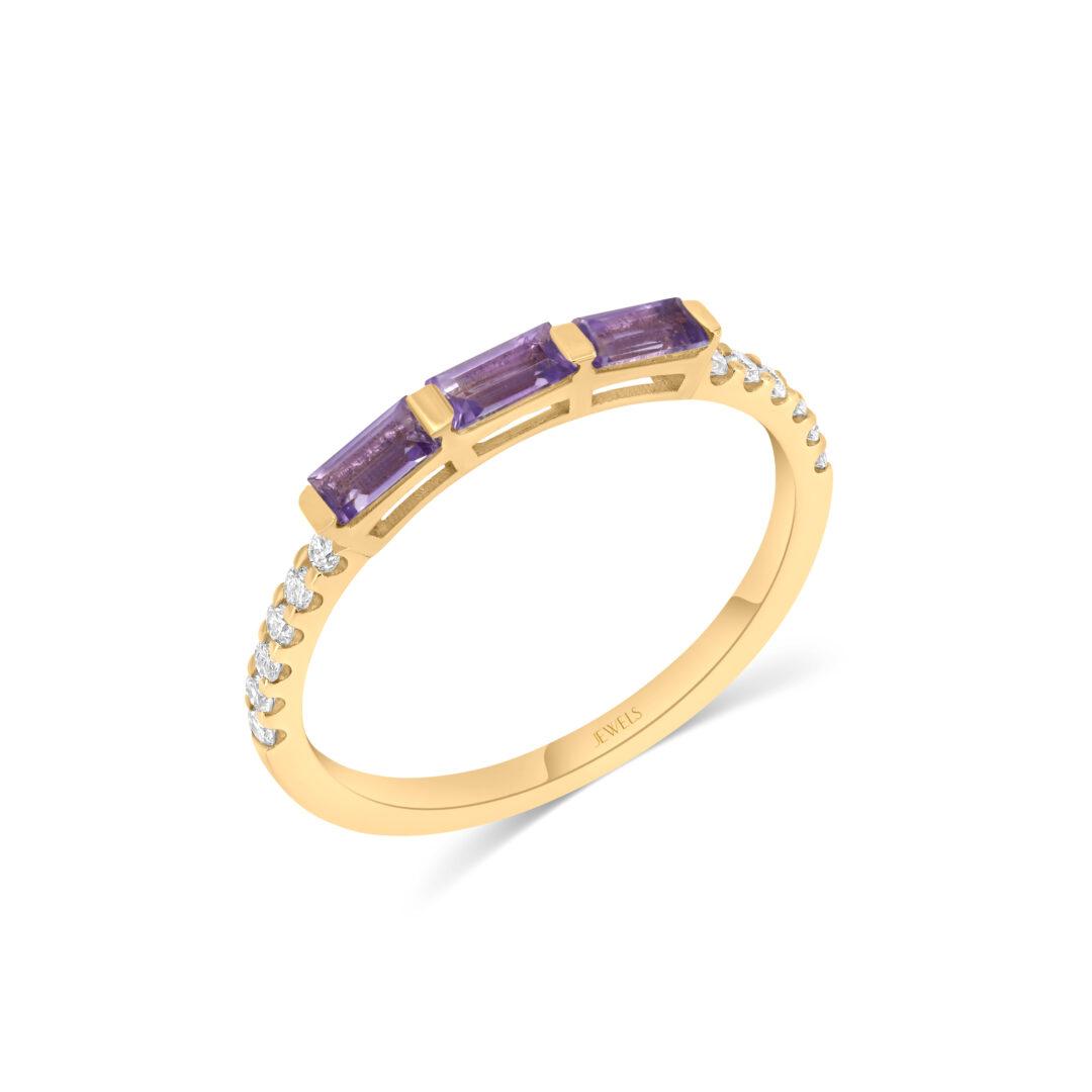 Amethyst Aura Band