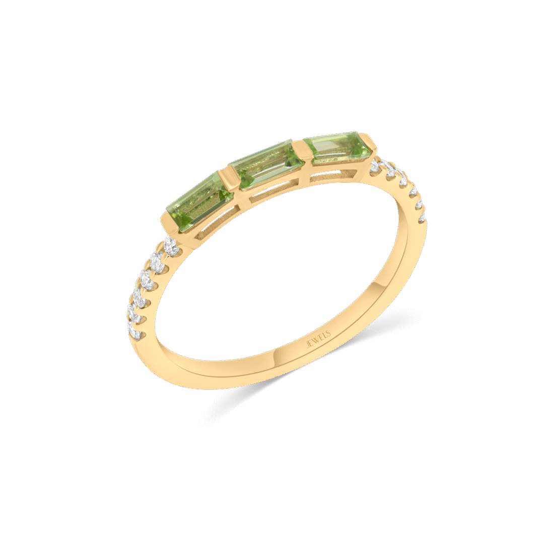 Peridot Aura Band